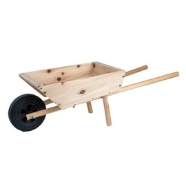 Esschert Design Children’s Wheel Barrow, Wood, 37.6 x 12.9 x 11.0 inch