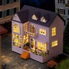 CUTEROOM Wooden Dollhouse Kit DIY Miniature House Easy Assembly for