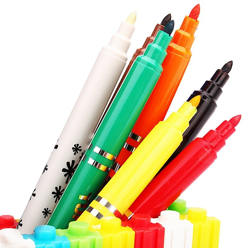 Giotto Turbo Magic Pens 7 Plus 1 Free