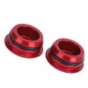 2Pcs Frame Hole Plug Cap Cover Aluminum Alloy Decorative Frame