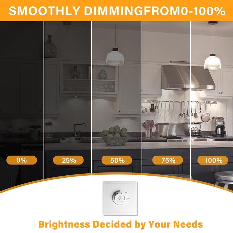 G8 LED 3W Mini Disc Puck Light Bulbs, 120V 20W