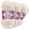 Wohnkult Alize 3 x 100 g Cotton Gold Premium Wool