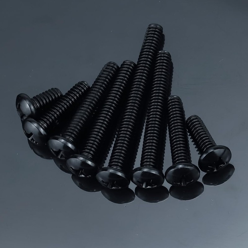 #10-24 x 1" Stainless Pan Head Machine Screws 50 Pcs,