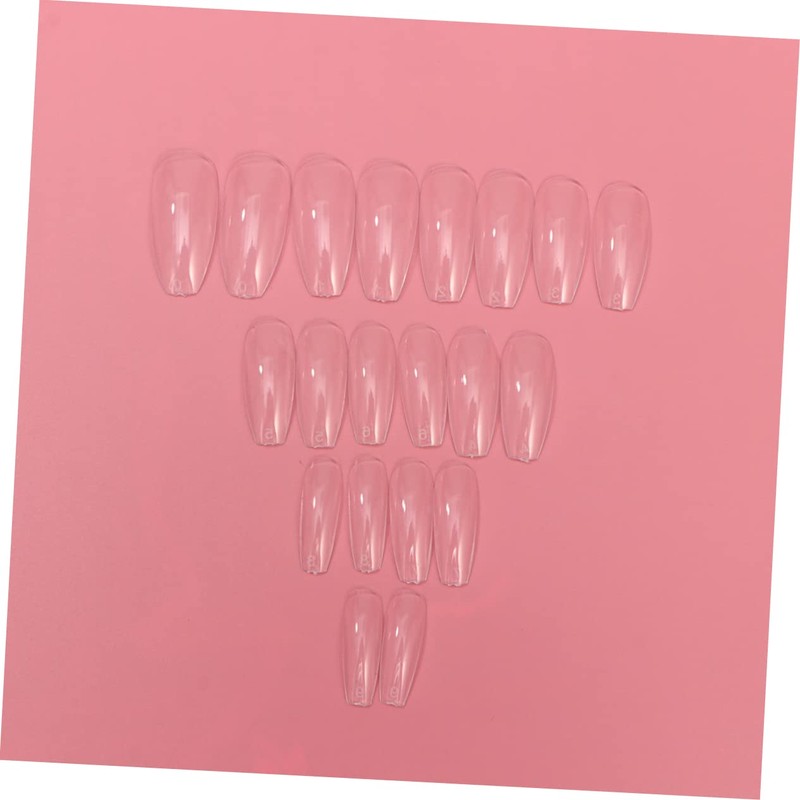 Healeved Long Full Cover Nail Tips Fake Nails Artificial Nails