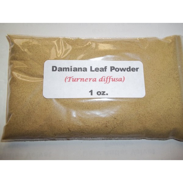Damiana 1 oz. Damiana Leaf Powder (Turnera diffusa)