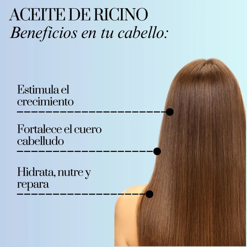 Aceite De Ricino Puro Y Orgánico 500 Ml - Corporal