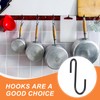 PATIKIL 2.5" S Hooks, 10 Pack Hook Wire Rack Hooks