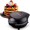 PREMIUS Ceramic Nonstick Mini Snack Waffle Maker, 4” Mold, Quick