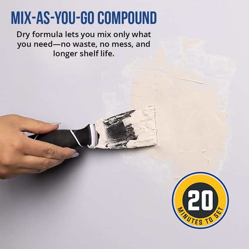 Drywall Repair Kit by SD Home, Fix Large Holes Fast,