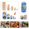 iplusmile Matryoshka Russian Doll Wooden Nesting Interior Children's Toy Present