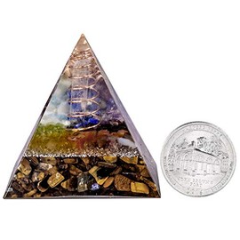 Nupuyai Nupuyai Kristall Pyramide Edelstein Heilstein Energie Pyramiden fr Positive Energie Reiki Heilung Meditation und Haus Feng Shui Dekoration