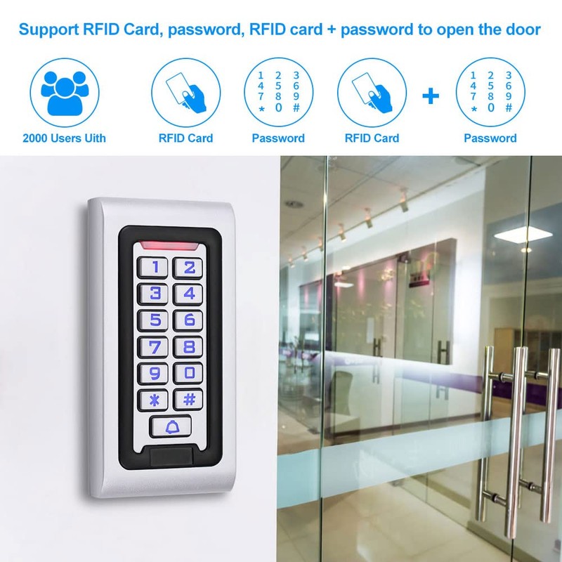 XYBkey Keyboard Door Opener Access Control Waterproof RFID Keychain Smart