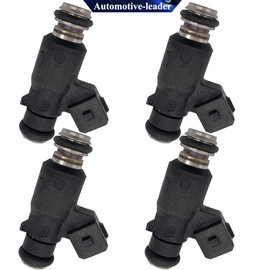 Automotive-leader 4 boquillas de inyectores de combustible 25335288 compatibles con motor Mercury 40HP-60HP fuera de borda 2 tiempos 2002 2003 2004 2005 2006 877826, 892123002