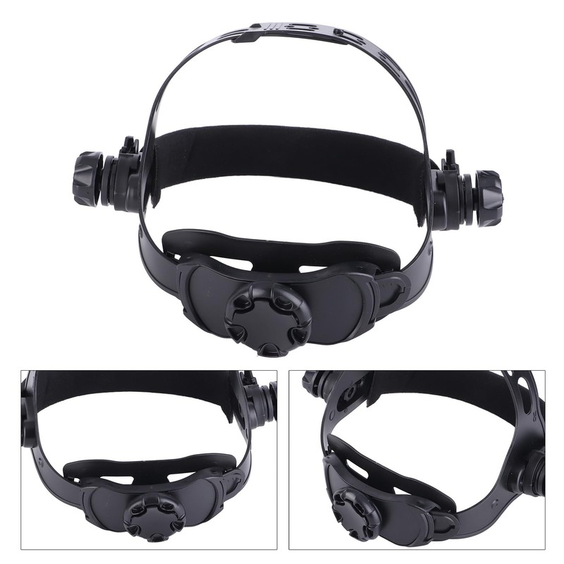 Welding Mask Headband, Soft Plastic Adjustable Welding Headband Humanized for