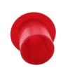 JCBIZ 12pcs Plastic Reinforced Protective Cap Orange Safety Mushroom Survey