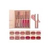 12 Colores Labiales Mate Indelebles Pintalabios Antiagua Set