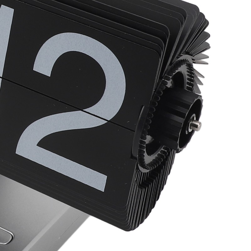 Retro Digital Flip Down Clock Battery Powered Flip Desk Clock