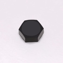 RoyceMart 3/8 x 2-1/2" (10 Pack) Stainless Steel Hex Lag Bolts, Hexagon Head Lag Screws Bolts, Stainless Steel 304 (18-8), UNC Coarse Thread, Tip Point, Deck Screws, Black Coated