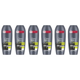Dove Men Invisible Fresh Deodorant Roll On 48 H 50 ml Travel Size Bulk Pack of 6