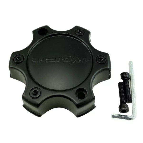 Vision Wheel NEW Vision 326 372 Matte Black Bolt On