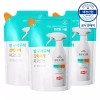 Aekyung [애경]랩신 V3 항균 풋샴푸 리필 400ml x3개 +비누1입 2개증정 Aekyung Labshin V3 Antibacterial Foot Shampoo Refill 400ml x3 + 2 Free Soaps [Labshin V3 Antimicrobial Foot Shampoo Refill 400ml x 3 pieces]