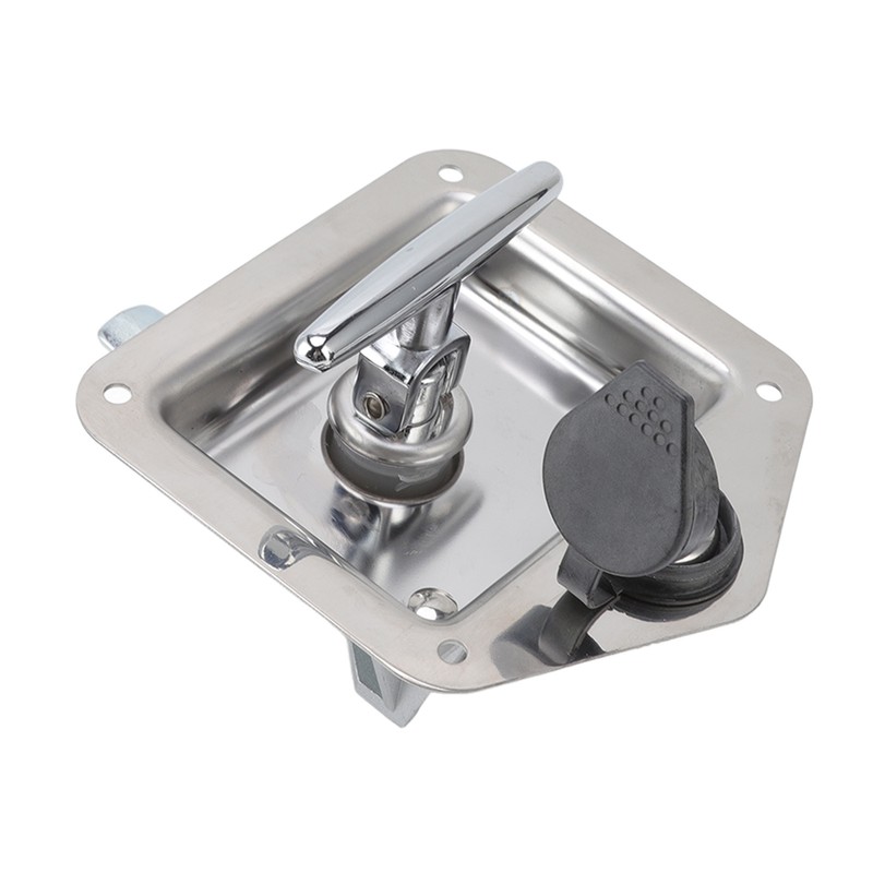 T Handle Latch Stainless Steel Polished Appearance Truck Toolbox Lock
