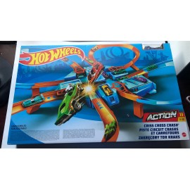Hot Wheels 2019 Hot Wheels Criss Cross Crash Track Set - NEW