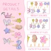 Goiern 8 Pairs Hair Clips for Girls Flower/Star/Crown/Heart/Butterfly Shaped Kids