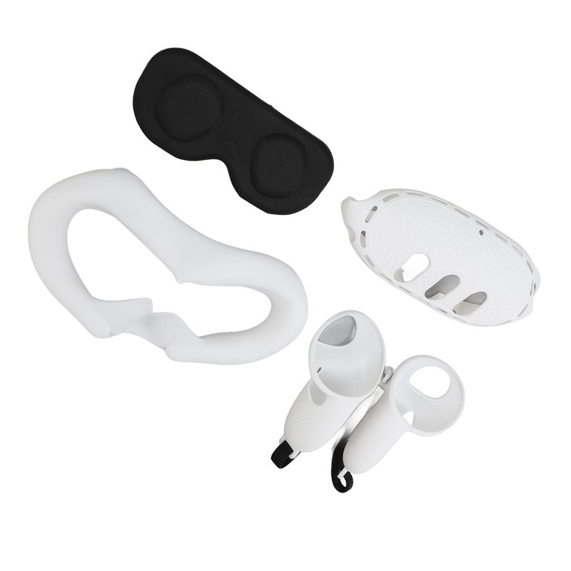 VR Glasses Silicone Cover Set Controller Grips Front Shell Headset