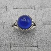 Sterling Mood Ring in Sterling Silver Plated, Color Changing Ring