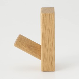 MUJI 82944853 Oak Wall Mounted Furniture Hooks