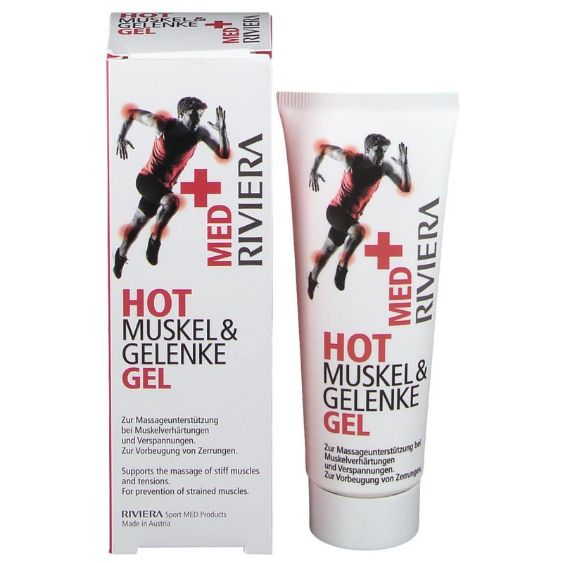 RIVIERA MED+ Hot Muscle & Joint Gel