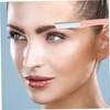 FOMIYES Makeup Tool Kit 3pcs Eyebrow Razors Stainless Steel Pp