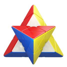 Cuberspeed MoYu Magnetic Pyramid Triangle Speed Cube RS Pyramid Magnetic stickerless Speed Cube Pyramid M Puzzle