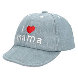 ITODA Baby Hat Cap Hat Kids Baseball Cap UV 2-Way Sun Shade Hat Wide Brim Breathable Newborn Girls Boys Baby Hat Size Adjustable Heat Stroke UV Hat Outdoor Present Baby Shower Gift, Color2