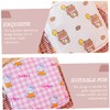 OATIPHO 4pcs Cute Multi-function Portable Period Storage Bags Reusable Sanitary