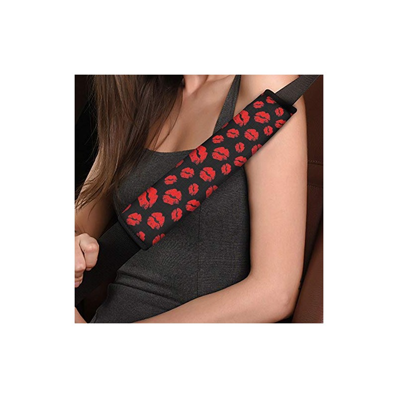 TOADDMOS 2 Pack Women Soft Comfortable Seat Belt Shoulder Pads