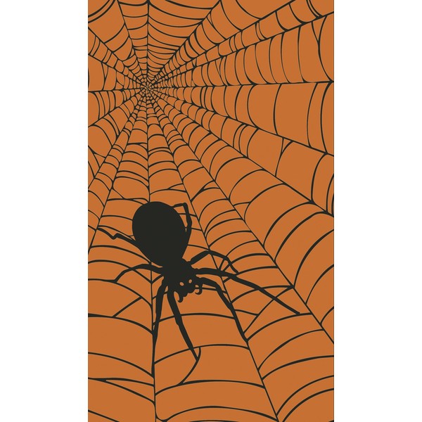 Window Poster Halloween Web Keeper by WOWindows USA-Made Decoration Includes