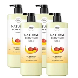 Pacific Happy Bath Body Wash 900g 4 bundles - Really mild body wash / 태평양 해피 바스 바디 워시 900g 4묶음 - 정말 순한 바디워시