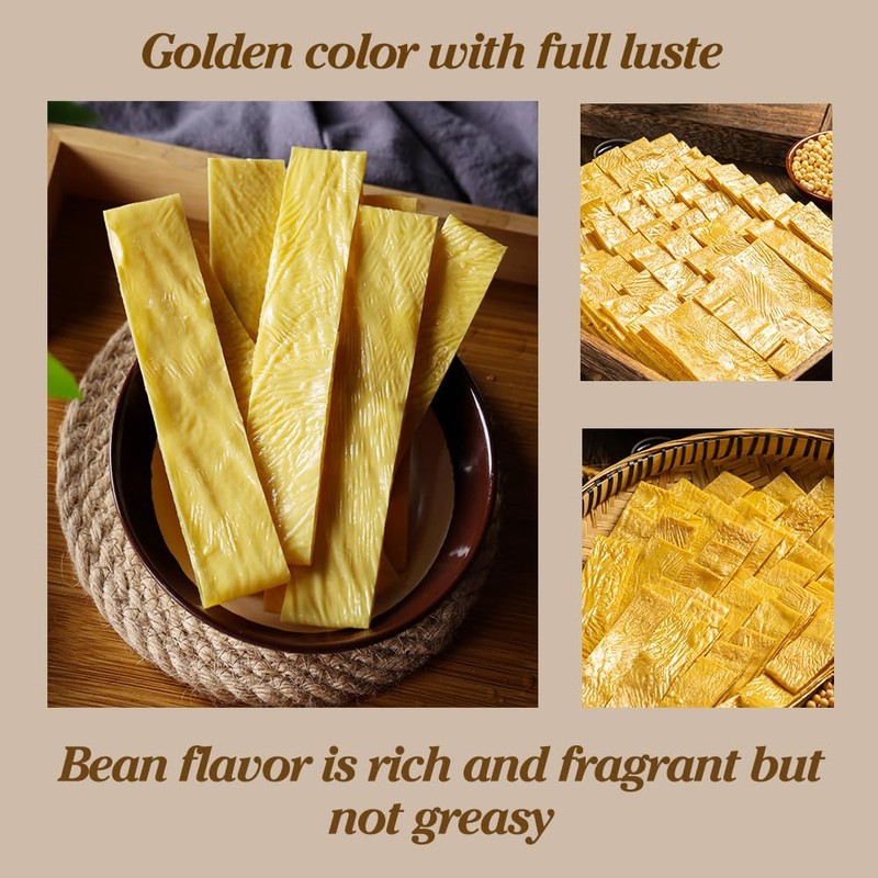 300G Tofu sheets, Tofu Skin, Containing Protein, Vegetarian Dried Bean