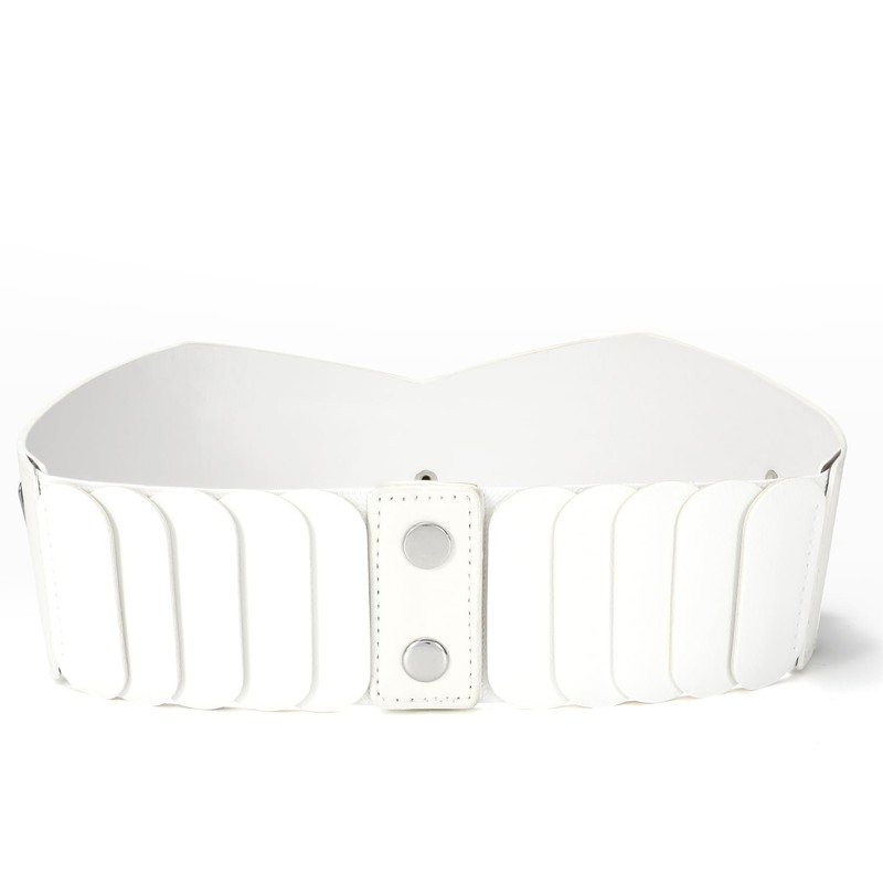 VOMELLI Wide Elastic Waist Belt Women's Vintage Stretch Belt Waist