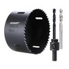 WowSupM 80 mm HSS Bi Metal Hole Saw cutter for