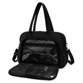 Travel Duffle Bag Gym Bag for Women, Puffer Tote Bag Quilted Laptop Carry on, Weekender Overnight Bag with Wet Pocket Toiletry Bag for For Women Hospital Bag for Labor and Delivery Waterproof