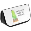 Mr. & Mrs. Panda Paused Turtle Cosmetic Bag, White, Hand