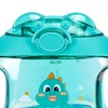 450ml Kids Water Cup with Handle and Lanyard Plastic Straw