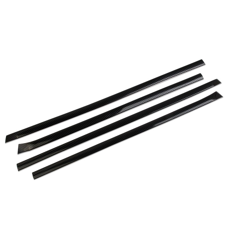 Fewshaw Carbon Fiber Style Inner Door Armrest Trim Cover for