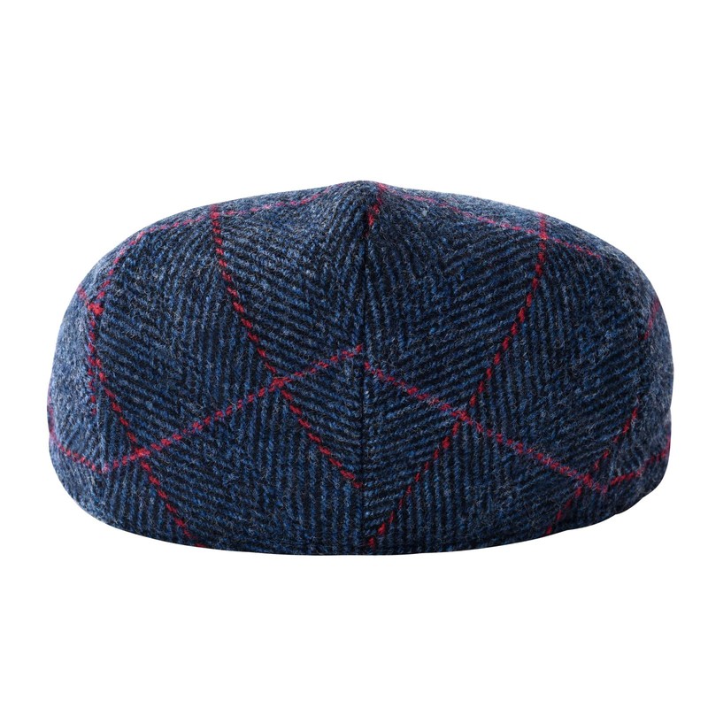 FEINION Gorro plano de lana de tweed Newsboy Ivy Gatsby