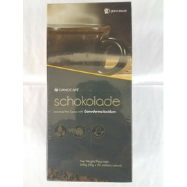 GANOCAFE SCHOKOLADE ENRICHED WITH HOT COCOA  20 SACHETS  EXPIRATION NEW 11/2026