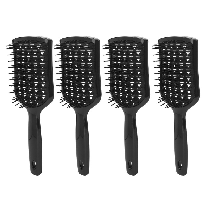 4Pcs Vented Hair Brush Smoothing Paddle Detangling Brush for Blow