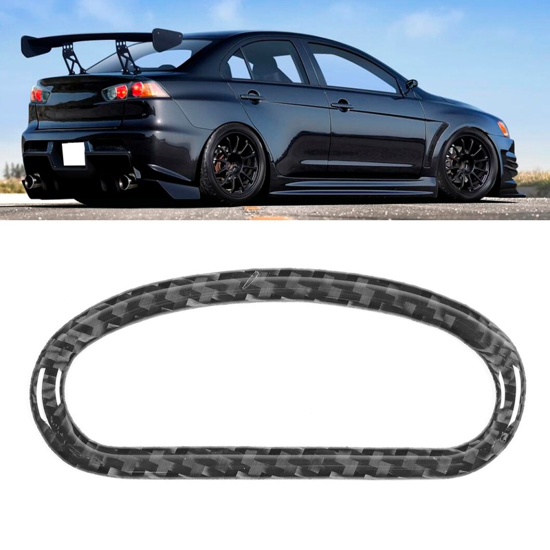 Carbon Fiber Skylight Handle Trim Frame Inner Decoration Fit for